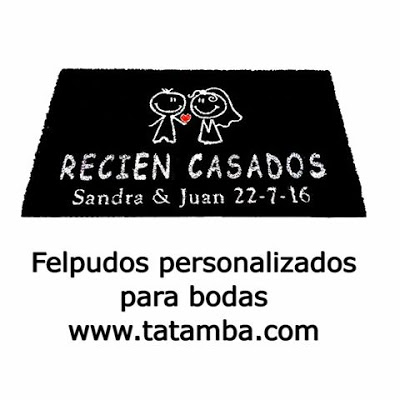 felpudos personalizados bodas