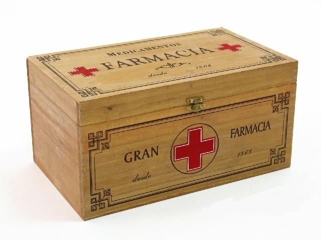 Organizar Baño : Botiquin Antiguo Madera