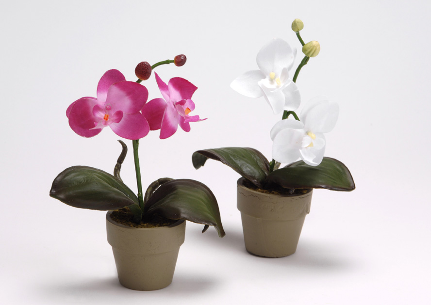 Maceta de Orquidea Artificial