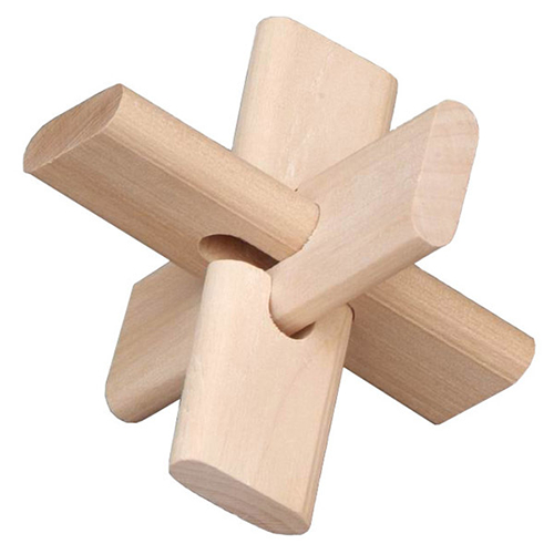 puzzle madera estrella