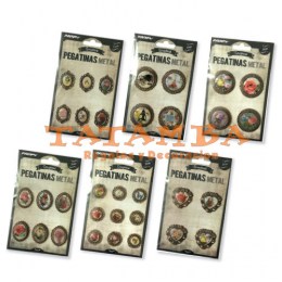 Pegatinas Metal Scrapbooking