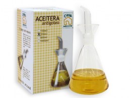 Aceitera Antigoteo Cristal