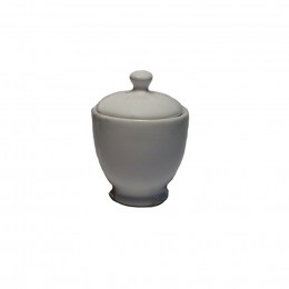 Azucarero Ceramica Blanco