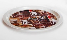 Bandeja Metal Café
