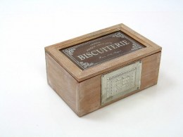 Caja Galletas Madera