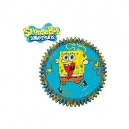 Capsulas Bob Esponja Cupcakes