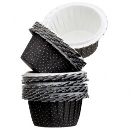 Set 20 Cápsulas Papel Negro