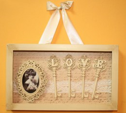 Cuadro Romántico Llaves