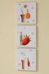 Cuadros Fruit Girl