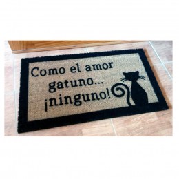 Felpudo Amor Gatuno