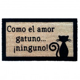 Felpudo Amor Gatuno