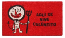 Felpudo Diablo Calentito
