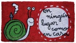 Felpudo En Ningún Lugar Como en Casa