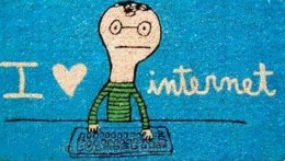 Felpudo I Love Internet