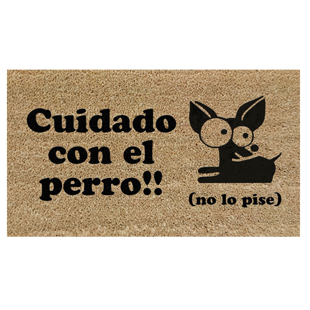 Felpudo No Pise al Perro