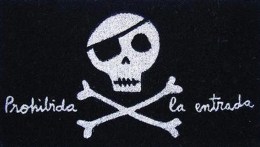 Felpudo Prohibida la Entrada