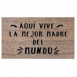 Felpudo Aquí Vive Personalizado