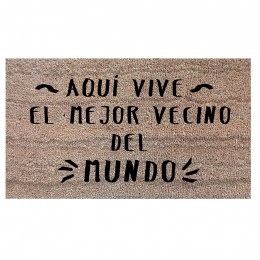 Felpudo Aquí Vive Personalizado