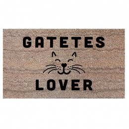 Felpudo Gatete Lover - Felpudo me gusta los gatos