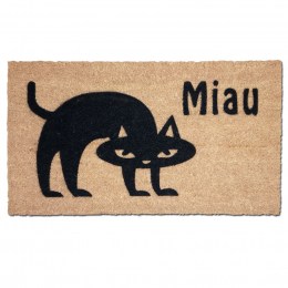 Felpudo Gato Negro