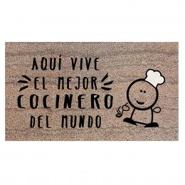 Felpudo Cocinero - Mejor Cocinero del Mundo