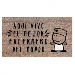 Felpudo Enfermero - Mejor Enfermero del Mundo
