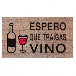 Felpudo Traes Vino