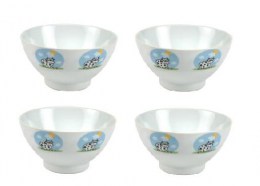 Jgo. 4 Bolws Porcelana Vaca