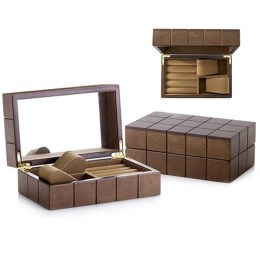 Joyero Cubo Madera