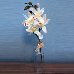 Botella Orquídea Blanca