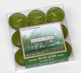 Pack 9 Velas de Té Limón