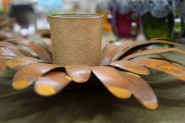 Portavela Gerbera Óxido