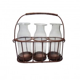 Farol Porta Velas Triple