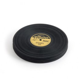 Set 4 Posavasos Discos Vinilos