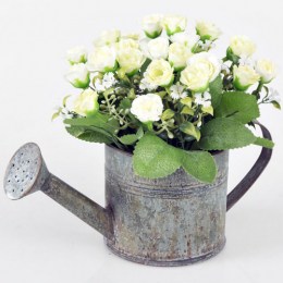 Regadera Metal Flores