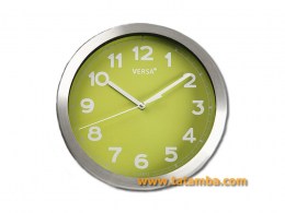 Reloj de Pared Verde