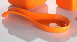 Reposacucharas Naranja Basic