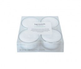 Set 4 Velas Aroma Coco