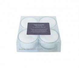 Set 4 Velas Aroma Flor de Loto