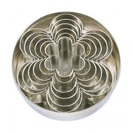 Set 6 Cortador Metal Flores