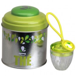 Set Lata para Te e Infusor