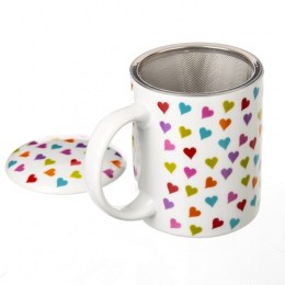 Taza Infusor Corazones
