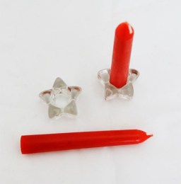 Set 2 Velas Rojas