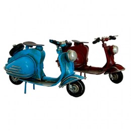 Vespa Decorativa Azul