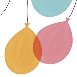 Vinilos Globos Ventana