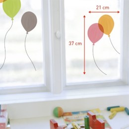 Vinilos Globos Ventana