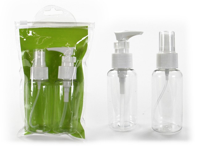 Organizar Baño : Set de 2 Botes Viaje